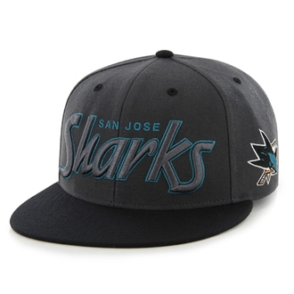 Sharks Retroscript Snapback Cap