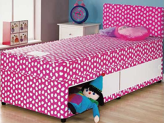 Forty Winks Penny Shorty Headboard - Pink