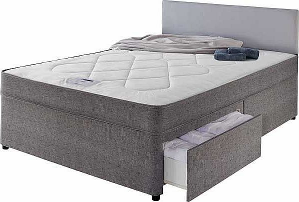 Truro Zoned Kingsize 2 Drw Divan Bed