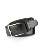 Black Genuine Leather Belt