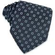 Forzieri Blue Squares Jacquard Silk Tie