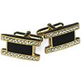 Elegant Gold Plated Cuff Links