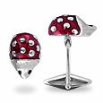 Vintage Style Hedgehog Sterling Silver and Enamel Cufflinks