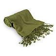 Forzieri Olive Pashmina Shawl