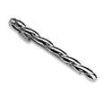 `reccia`Silver Plated Tie Clip