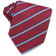 Forzieri Regimental Lines Woven Silk Tie