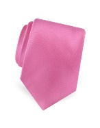 Forzieri Solid Pure Silk Satin Silk Tie