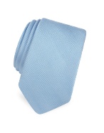 Solid Twill Silk Narrow Tie