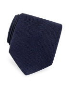 Forzieri Solid Twill Silk Tie