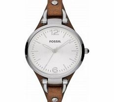 Fossil Ladies Georgia Brown Watch