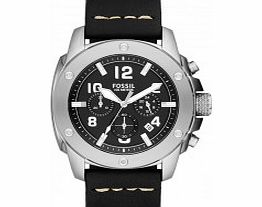 Fossil Mens Modern Machine Chronograph Black Watch