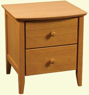 foster BEDSIDE CABINET 2 DRAWER