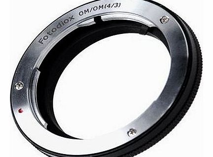 Fotodiox Anello Adattatore per Olympus OM Zuiko Obiettivo a Fotocamera OM 4/3 (Four Thirds)