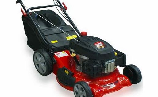 FOX 20`` 4 Blade, Self Propelled 4 in 1, 5.5HP, 4 Stroke Rotary Petrol Lawn Mower