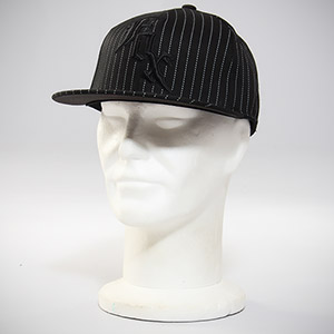 Bench Warmer Flexfit cap - Blk Pinstripe