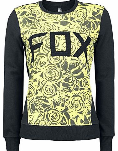 Fox Head Fox Siren Girls Sweater black-yellow XL