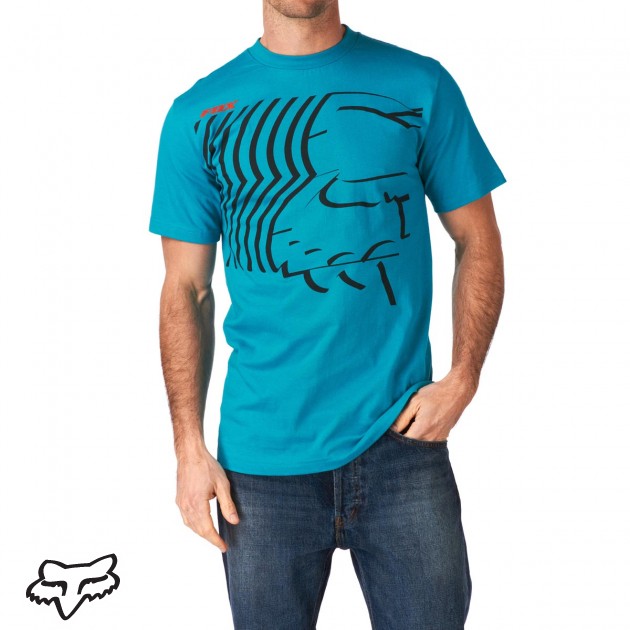 Mens Fox Expandamonium T-Shirt - Turquoise