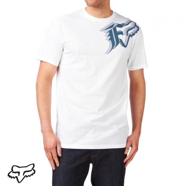 Mens Fox Intruder T-Shirt - White