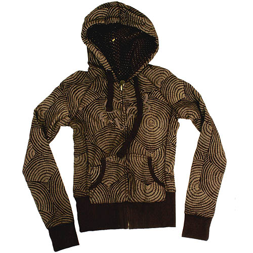 Fox Racing Ladies Fox Racing Sidewinder F/zip Hoody 353 Turkish Coffee