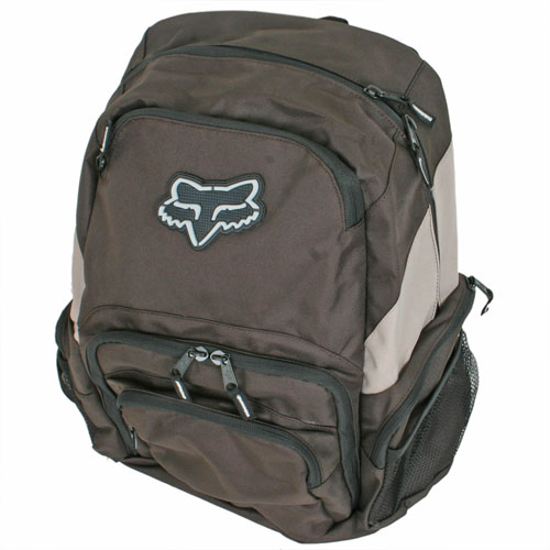 Fox Racing Mens Fox Racing Defcom Backpack 229 Dark Brown