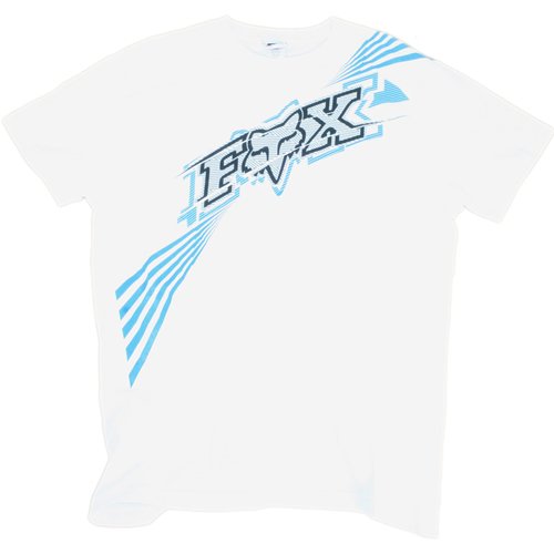 Mens Fox Racing Drifter Ss Tee 008 White