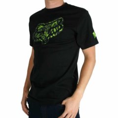 Mens Fox Racing Electric Head Tee Black/Green