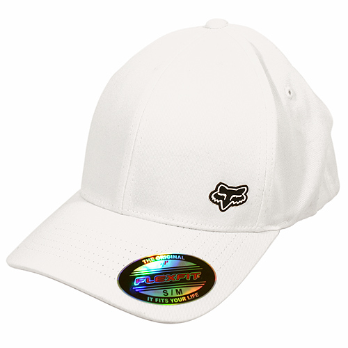 Mens Fox Racing Icon Cap 008 White