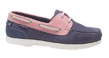 Quayside Ladies Bermuda Deck Shoe Ladies Yachting Rose 36