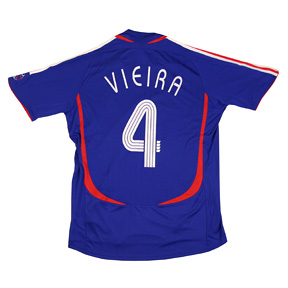 Adidas France home (Vieira 4) 05/06