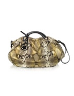 Francesco Biasia Dauphine - Python Stamped Large Satchel Bag