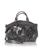 Francesco Biasia Fascination - Studded Trim Leather Large Satchel