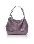 Francesco Biasia Jealousy - Croco Stamped Leather Hobo Bag