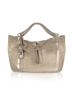 Francesco Biasia Jeanne - Canvas Large Drawstring Tote Bag