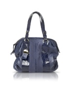 Francesco Biasia Sugarplum - Suede and Calf Leather Zip Tote Bag