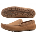 Mens De Niro Slip On Shoe Tan