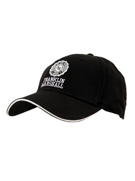 Franklin and Marshall Black Baseball Cap