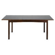 Franklin Extending Dining Table, Dark Oak