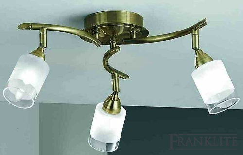 Campani bronze ceiling light