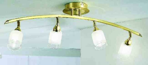 Campani gold ceiling light