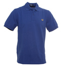 Cobalt Blue Pique Polo Shirt