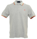 Dolphin Grey Pique Polo Shirt