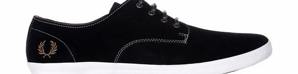 Foxx Black Suede Trainers