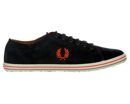 Kingston Suede Navy Plimsoll