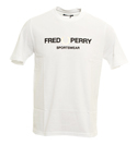 Sportswear White T-Shirt with Black Logo