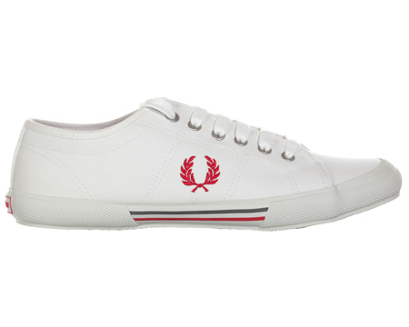 Vintage Tennis Canvas White Trainers