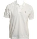 White Pique Polo Shirt