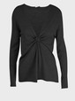 freda knitwear black