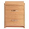 Freemans Tempo 2 Drawer Bedside Cabinet