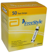 freestyle 50 test strips