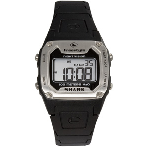 Shark Classic 80s Watch - Steel/Black